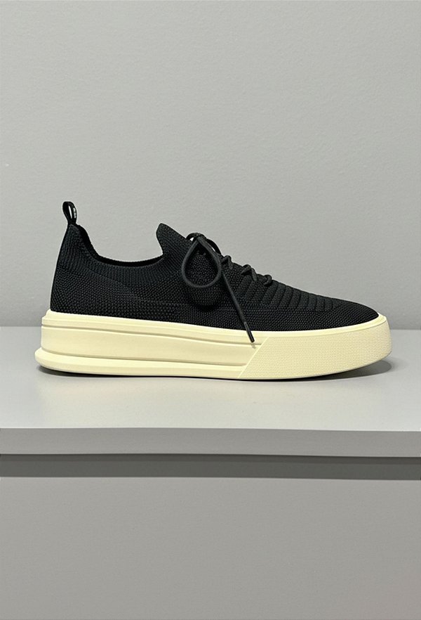 Tênis Sneaker Vidic Knit Aura Black