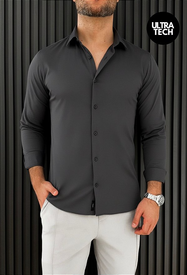 Camisa Ultra Tech Vidic Grafite