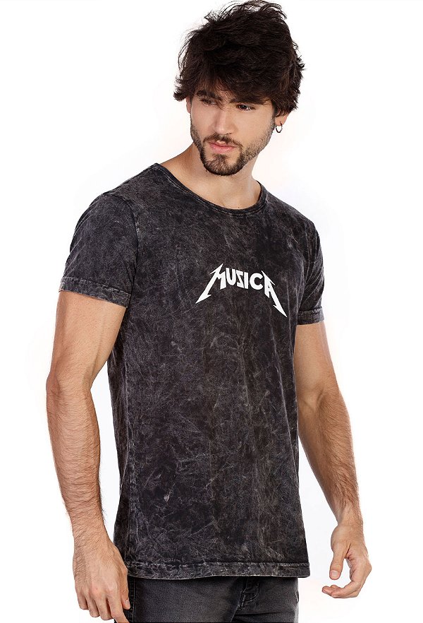 Camiseta Marmorizada Musica Vidic
