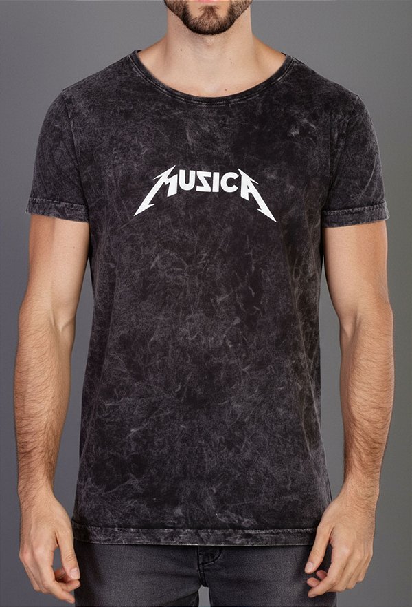 Camiseta Marmorizada Musica Vidic