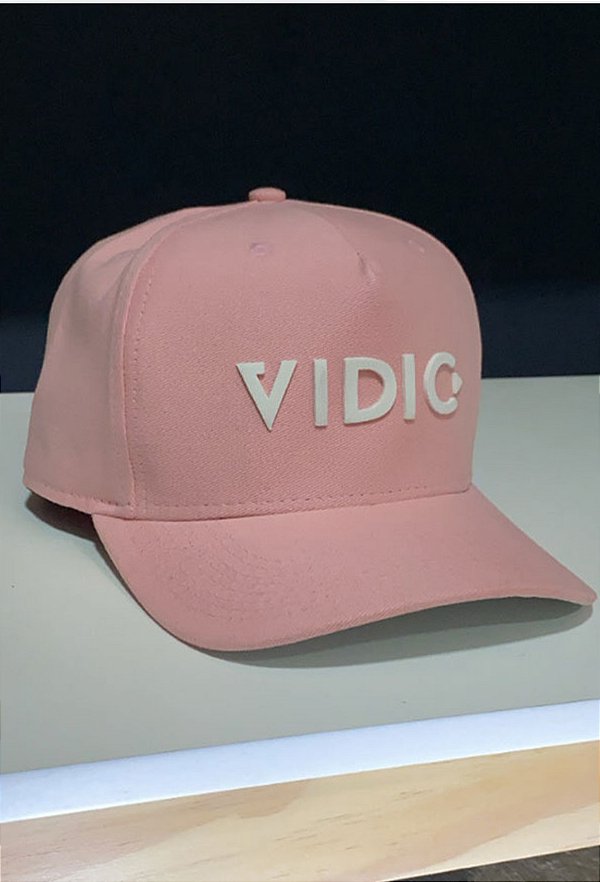 Boné Aba Curva Rosa Vidic