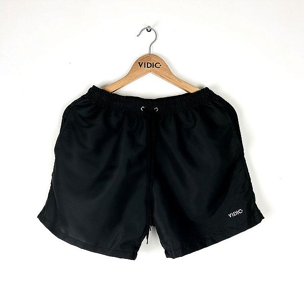 Short Linho Preto Vidic - VIDIC▸®