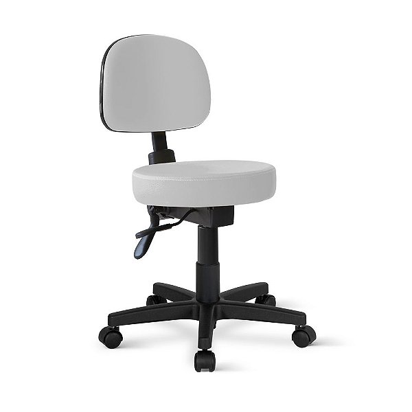 Cadeira Mocho Palmi Giratória Back 2585 Branca