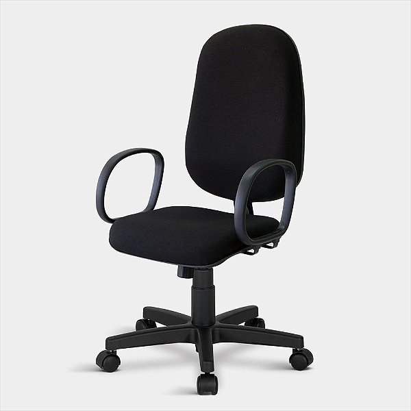 Cadeira Presidente Turim Giratória Relax 5033 C/br 0097 Preta