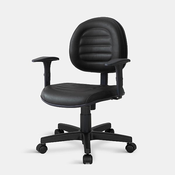 Cadeira Executiva Belluno Giratória 1853 C/br 8717 Preta