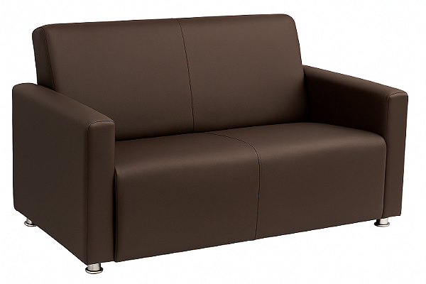 Sofá Roma 2 Lugares Braço 10cm