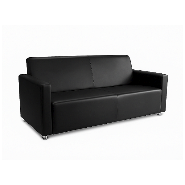 Sofá Roma 3 Lugares Braço 10cm