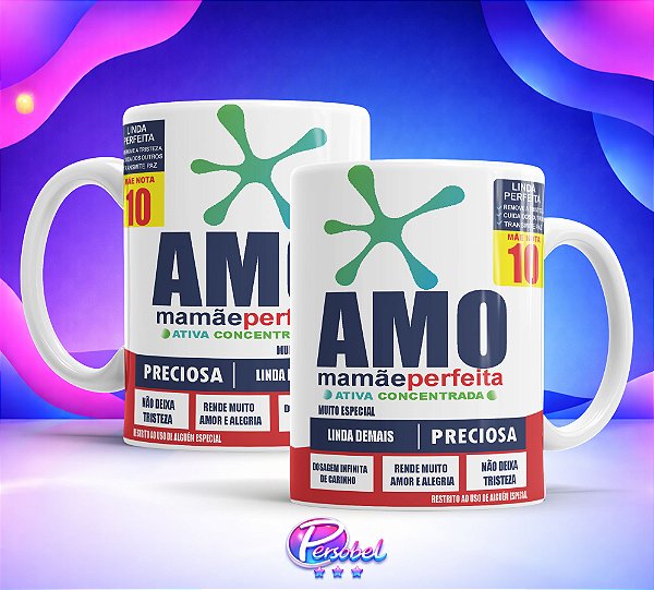 Caneca Personalizada Mãe Tema OMO