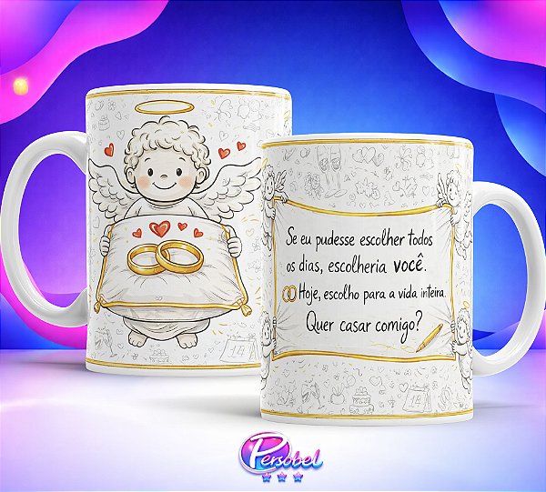 Caneca Pedido de Casamento
