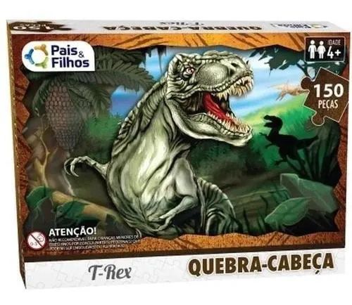 Quebra Cabeça T-Rex 150 Peças