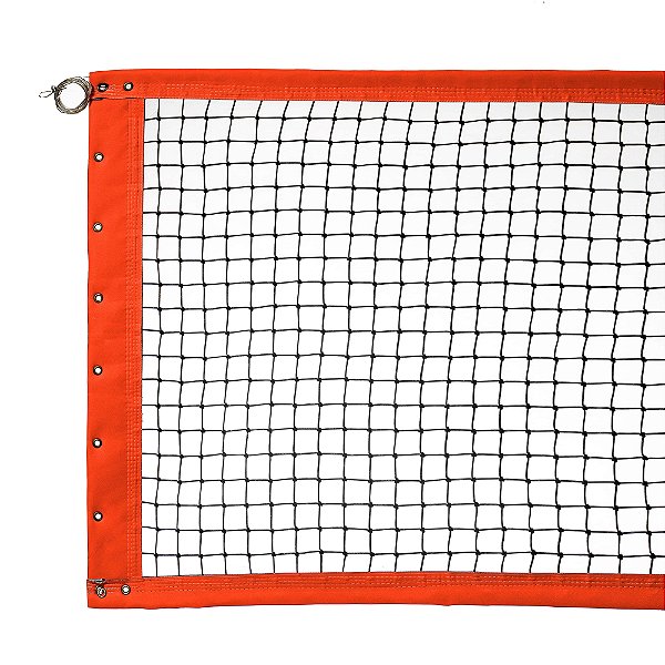 Rede de Beach Tennis duplas Evo Sports Laranja 8,5 metros