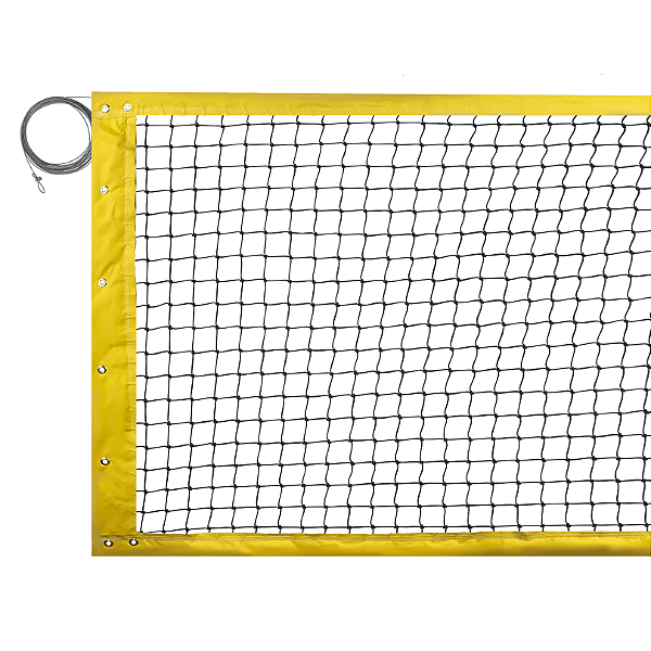 Rede de Beach Tennis duplas Evo Sports Amarela 8,5 metros