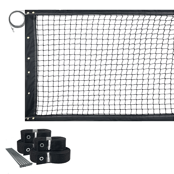 Kit Beach Tennis duplas com marcação Evo Sports Preta 8,5 metros