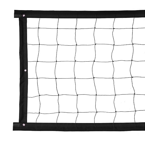 Rede de vôlei colorida Evo Sports 8 metros Preto
