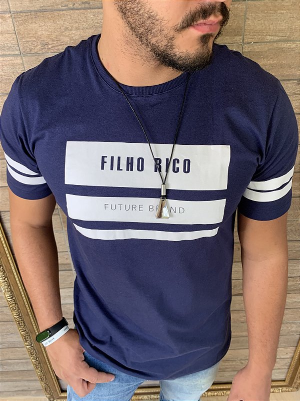 Camiseta Future Filho Rico - Azul