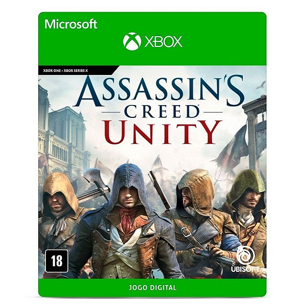 Jogo Assassin's Creed Unity - Xbox 25 Dígitos Código Digital - PentaKill  Store - Gift Card e Games