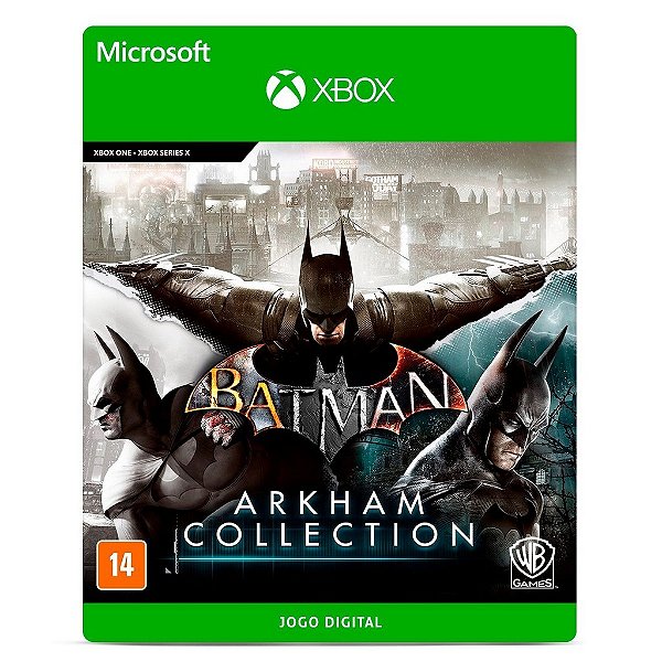 Jogo Batman: Arkham Collection - Xbox 25 Dígitos Código Digital - PentaKill  Store - Agora vai ser THKEYS
