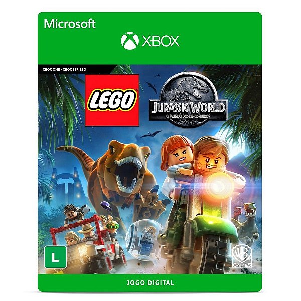 Jogo Lego Jurassic World O Mundo Dos Dinossauros - Xbox 25 Dígitos -  PentaKill Store - Gift Card e Games