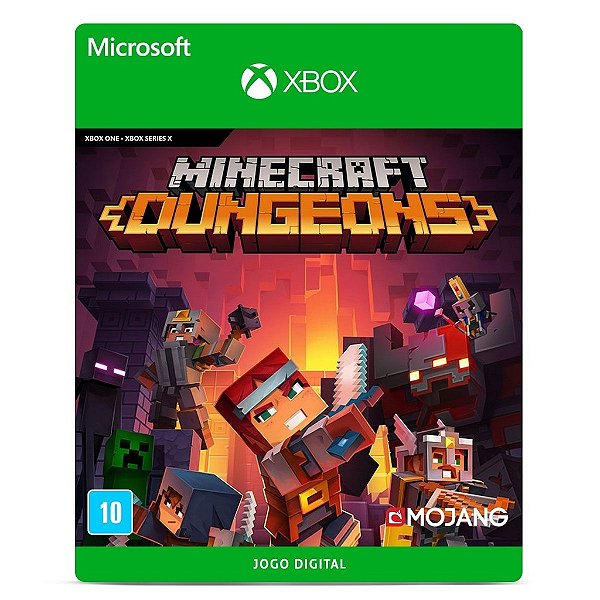 Jogo Minecraft Dungeons - Xbox 25 Dígitos Código Digital - PentaKill Store  - Gift Card e Games