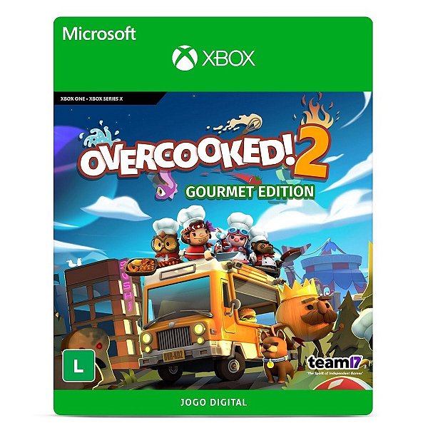 Jogo Overcooked - Xbox 25 Dígitos Código Digital - PentaKill Store - Gift  Card e Games