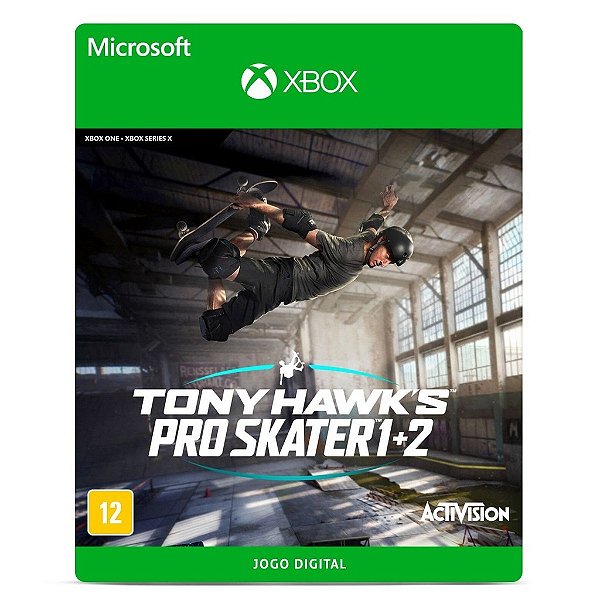 Jogo Tony Hawk's Pro Skater 1 + 2 - Xbox 25 Dígitos Código Digital -  PentaKill Store - Gift Card e Games
