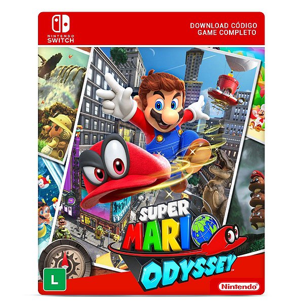Super Mario Odyssey Nintendo Switch Usado