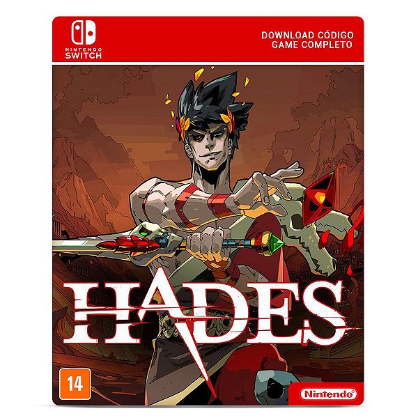 Hades - Nintendo Switch 16 Dígitos Código Digital - PentaKill