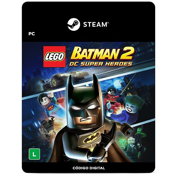 LEGO Batman 2: DC Super Heroes - PC Código Digital - PentaKill Store - Gift  Card e Games