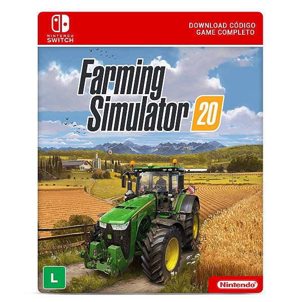 Farming Simulator 20 - Nintendo Switch 16 Dígitos Código Digital -  PentaKill Store - Gift Card e Games