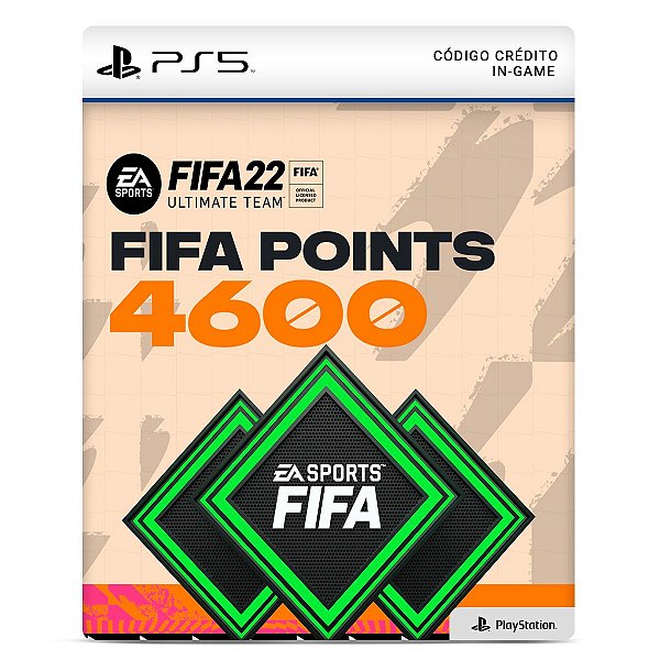 Comprar o FUT 22 – 4.600 FIFA Points