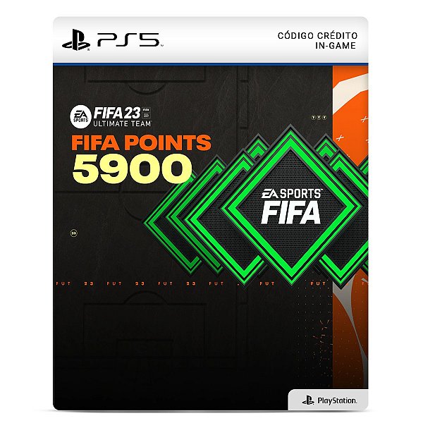 EA SPORTS FUT 23 – 5.900 FIFA Points PS4 e PS5 - Código Digital