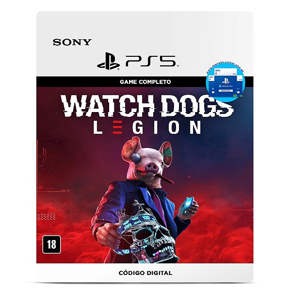 Jogo Watch Dogs: Legion - PS4 - Comprar Games - Loja de games no