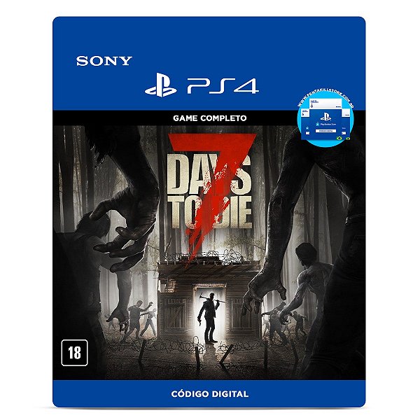 7 Days to Die PS4 - Código Digital PentaKill Store - PentaKill Store - Gift  Card e Games