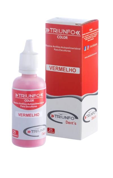 Triunfo Color Vermelho (resina para escultura)- Triunfo