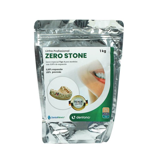 Gesso Especial Zero Stone Ivory 1kg - Dentona