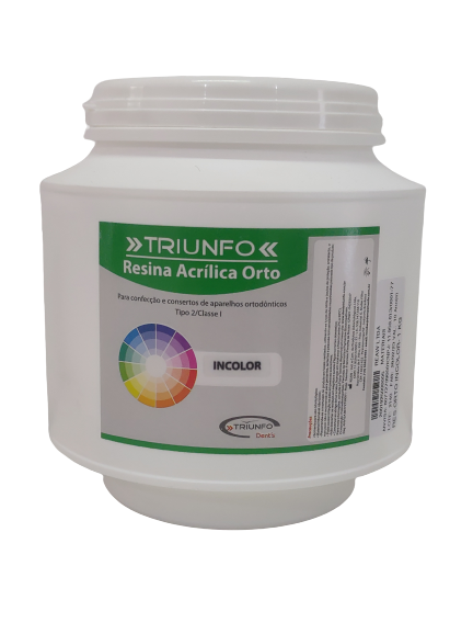 Resina Triunfo Orto Incolor - 1Kg