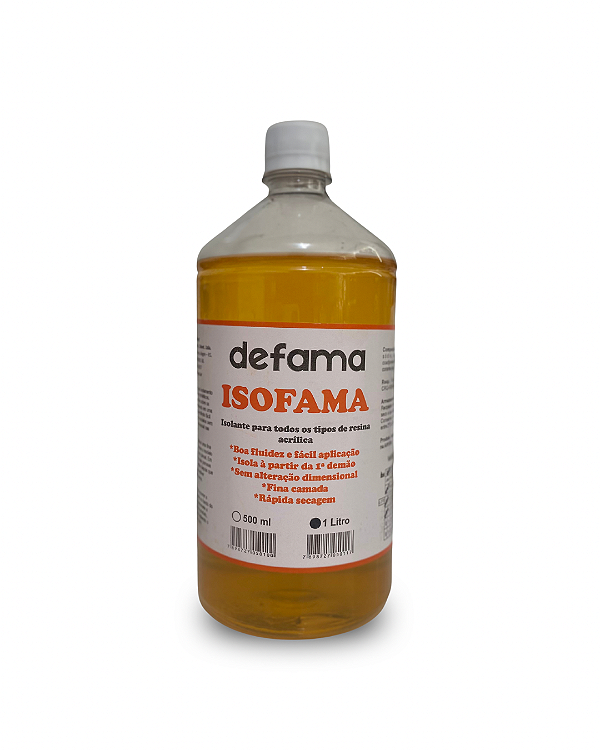 Isolante para Resina Acrílica - ISOFAMA 1L