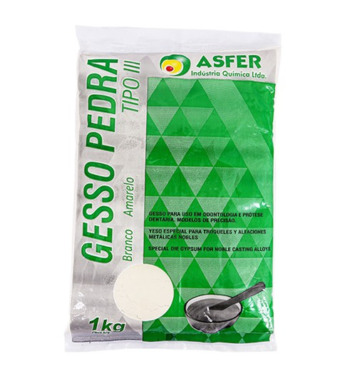 Gesso Pedra tipo 3 1kg - Asfer