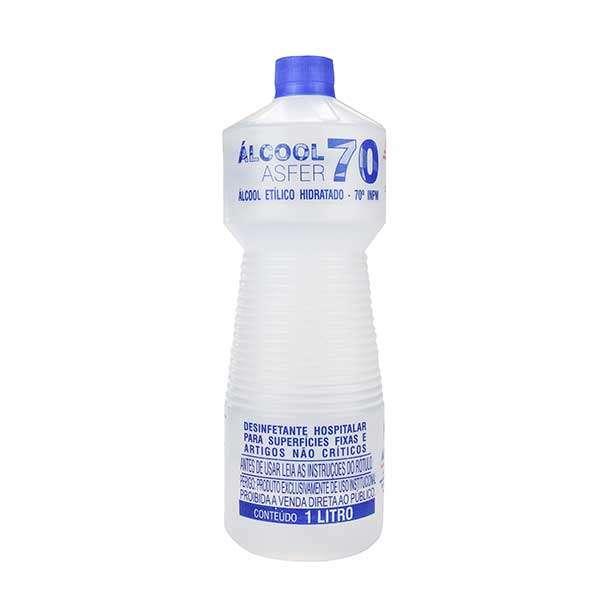 Álcool Etílico Hidratado 70º - Asfer