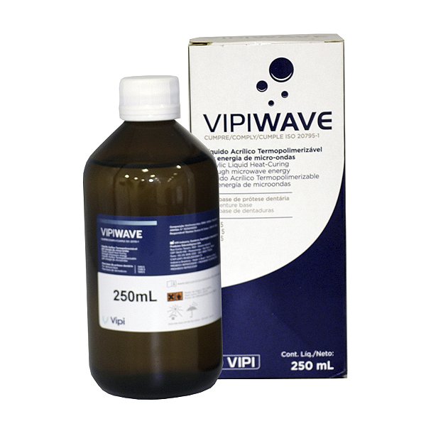 Vipi Wave Líquido Acrílico Termopolimerizável - Vipi 250ml