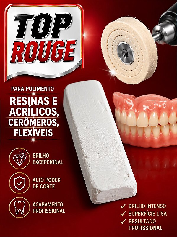 Massa Solida White - Top Rouge