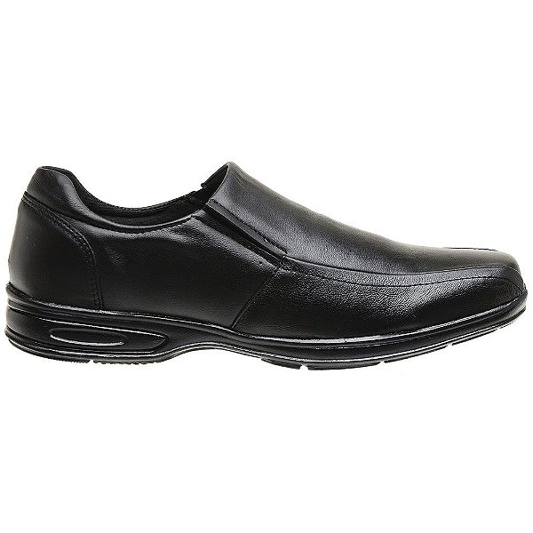 Sapato Social Masculino Em Couro Legítimo - 5030 Preto