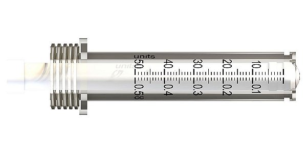 Cosmopress Ampoule  0,5ml - Ampola para caneta pressurizada - Alur