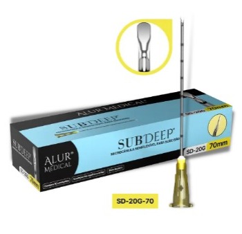 Microcânula para Subcisão SubDEEP Alur - 20G-70mm - CAIXA