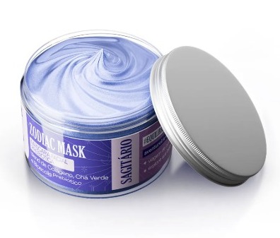 Máscara de Colágeno Prebiótica Roxa 120g - Save The Skin - Sagitário