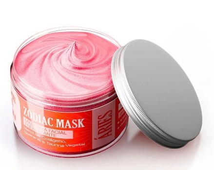 Máscara de Colágeno Energizante Vermelha 120g - Save The Skin - Áries
