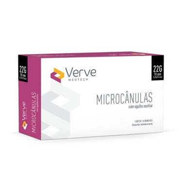 Microcânula Com Agulha Auxiliar 22g 38 mm 0,70x38 mm
