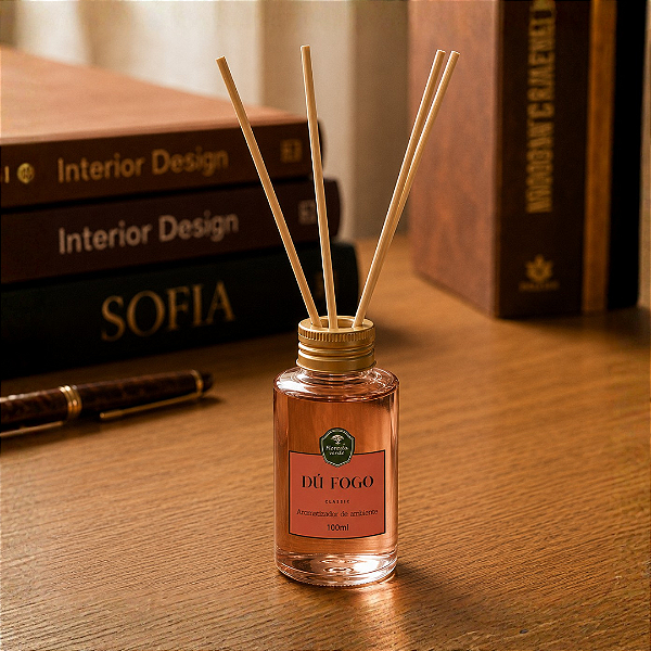 Difusor de ambiente com vareta -BLISTER- Dú Fogo 100 ml