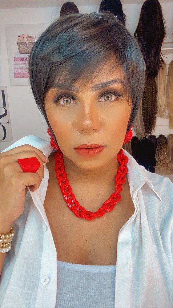 WIG GEIZA 30% DE CABELO HUMANO