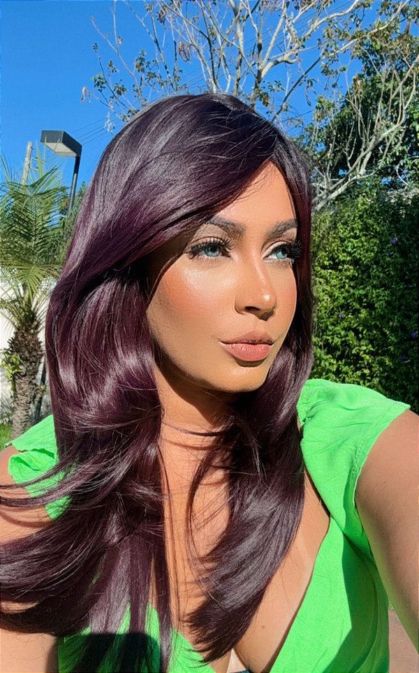 WIG ISADORA ACAJU RAIZ ESCURA
